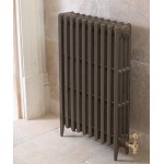 Victoriana Slim 4-Column Cast Iron Radiator - 725mm High, 10 Section