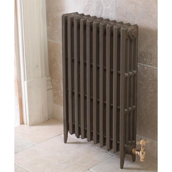 Victoriana Slim 4-Column Cast Iron Radiator - 725mm High, 10 Section