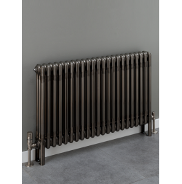  Classic 3 Column 600 x 1059mm (23 Sections) Lacquered Bare Metal