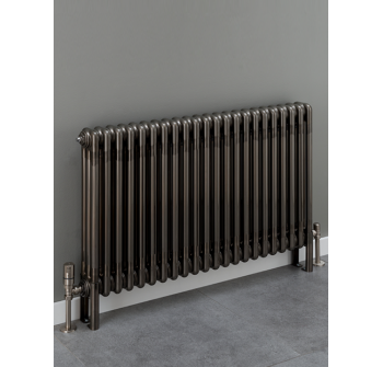  Classic 3 Column 500 x 834mm (18 Sections) Lacquered Bare Metal