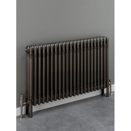  Classic 3 Column 1800 x 339mm (7 Sections) Lacquered Bare Metal - 3-Column Lacquered Classic Radiators