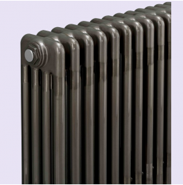  Classic 4 Column 500 x 474mm (10 Sections) Lacquered Bare Metal