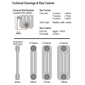 Classic 2 Column 1800 x 654mm (14 Sections) Lacquer Classic 2 Column 1800 x 654mm (14 Sections) Lacquer