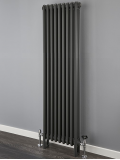  Classic 3 Column 600 x 609mm (13 Sections) Textured Anthracite