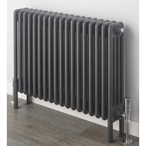 4-Column Textured Anthracite Classic Radiators radiators