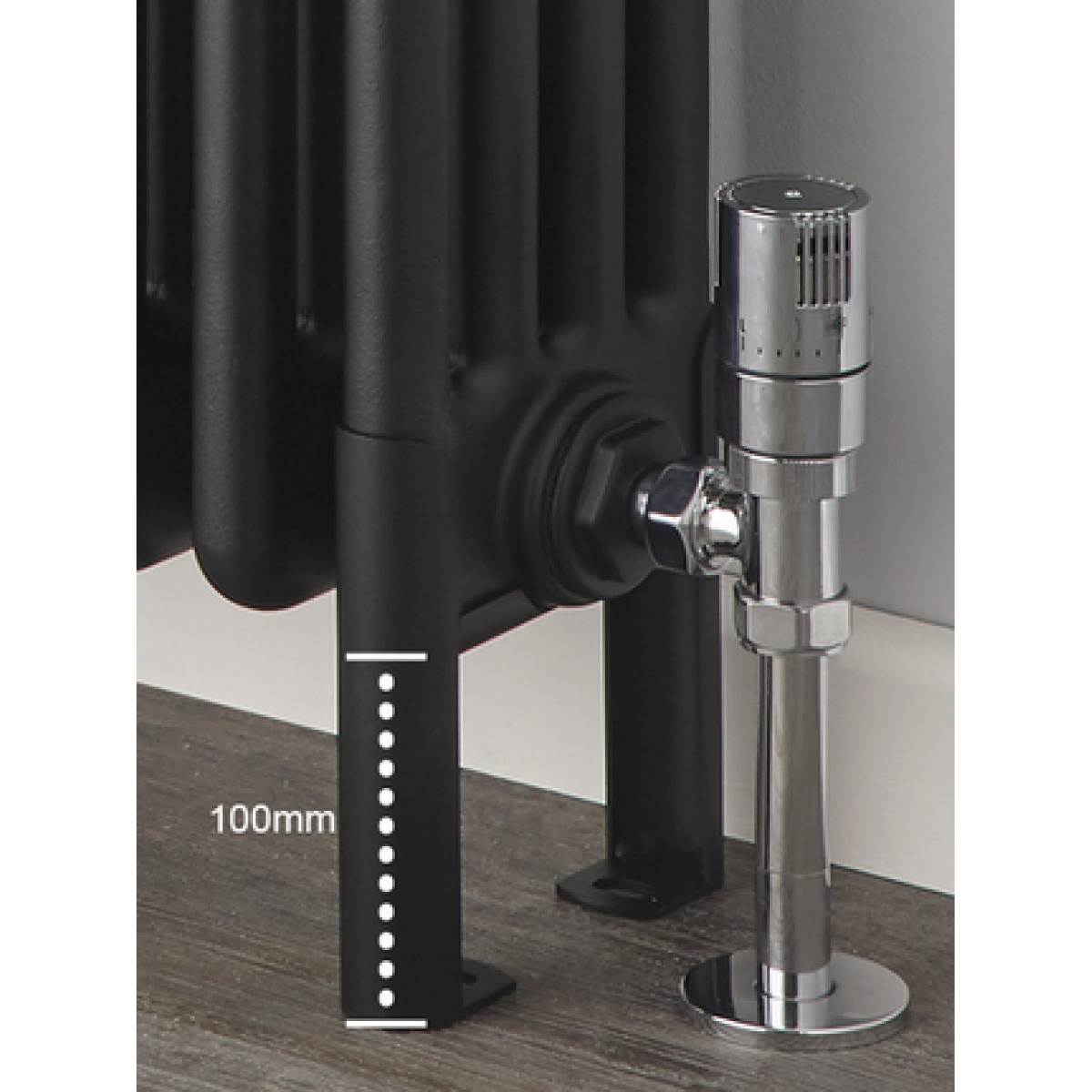  Classic 3 Column 1800 x 339mm (7 Sections) Textured Anthracite