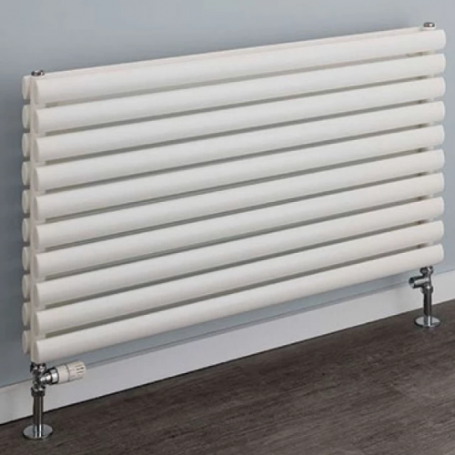 Oval Double Horizontal 420 x 1020 (White) - The Oval Double - Stocked (White Only)