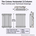 Colona 2-Column Radiator 500 x 785 Colona 2-Column Radiator 500 x 785