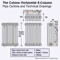 Colona 4-Column Radiator 500 x 1370 Colona 4-Column Radiator 500 x 1370