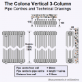 Colona 3-Column Radiator 1800 x 380 Colona 3-Column Radiator 1800 x 380