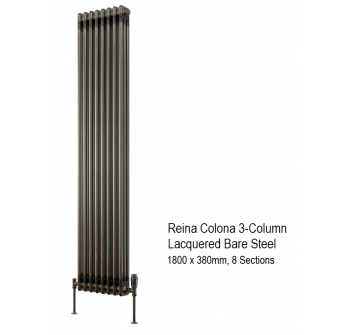 Colona 2-Column Radiator 1800 x 380, Laquered