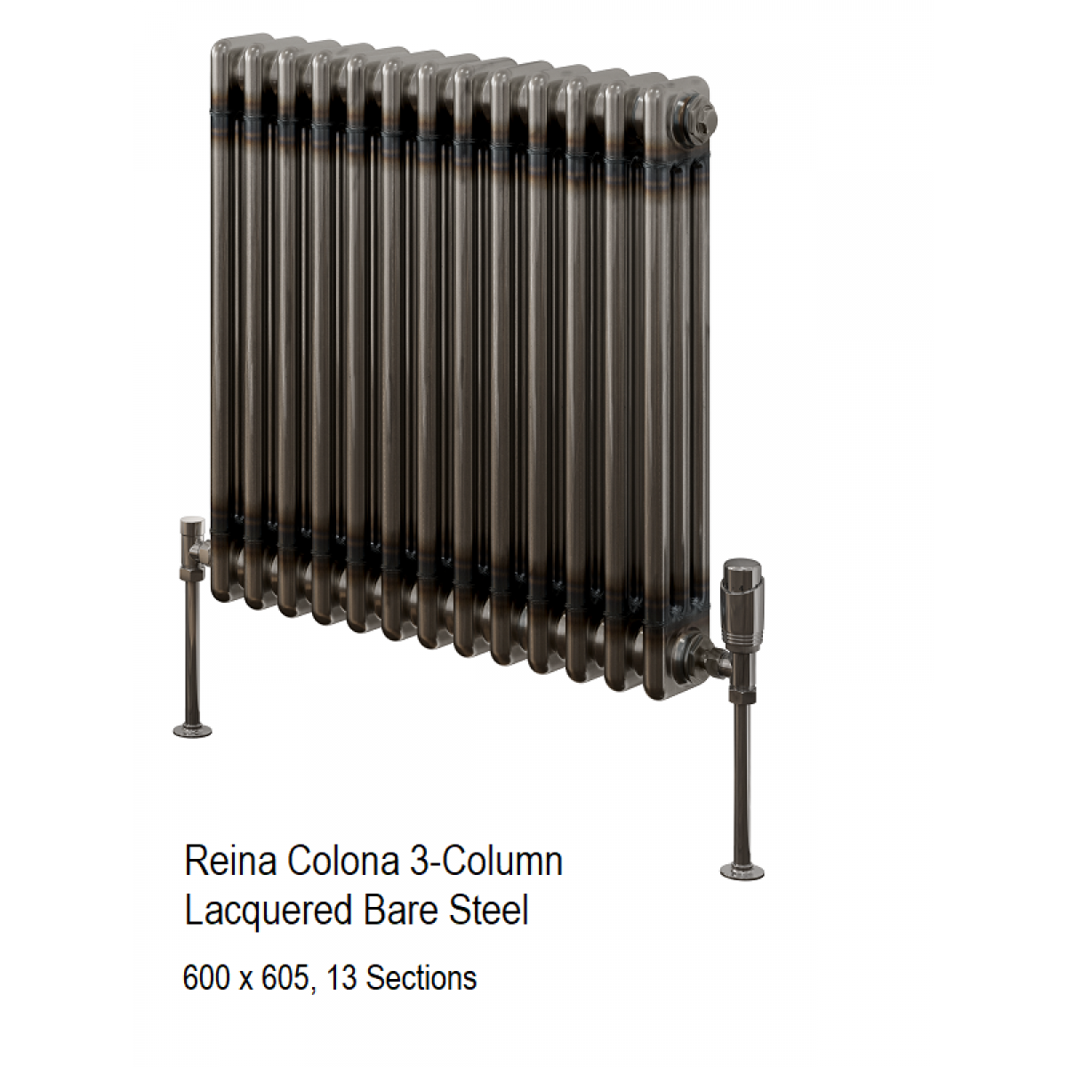 Colona 2-Column Radiator 600 x 605, Laquered