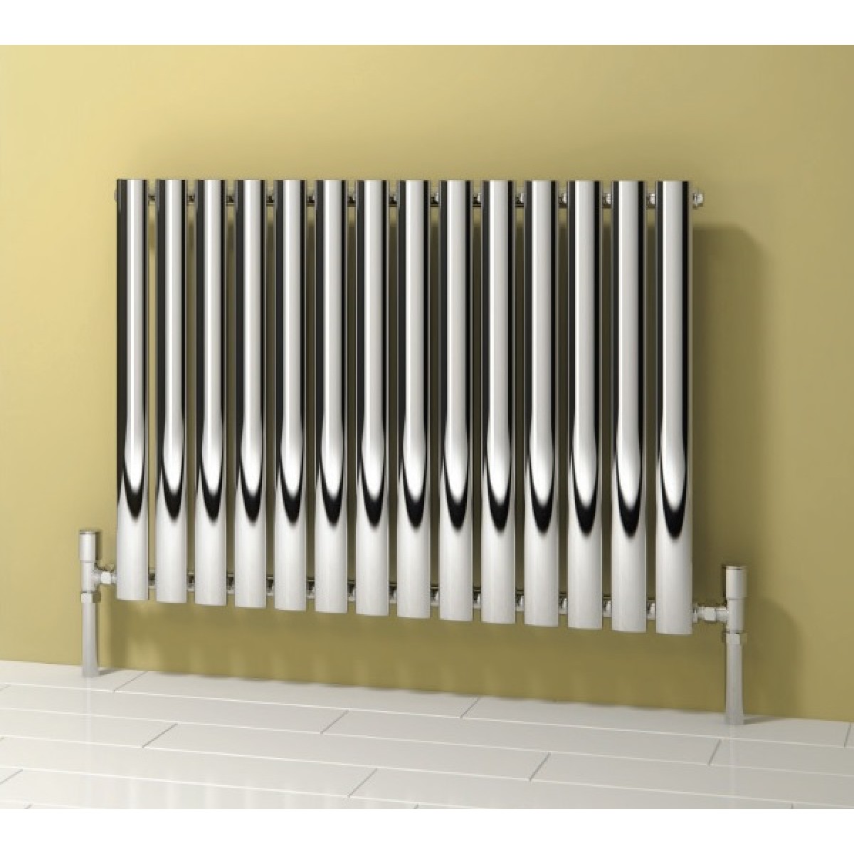 Neva Horizontal Single 550 x 1180, Chrome