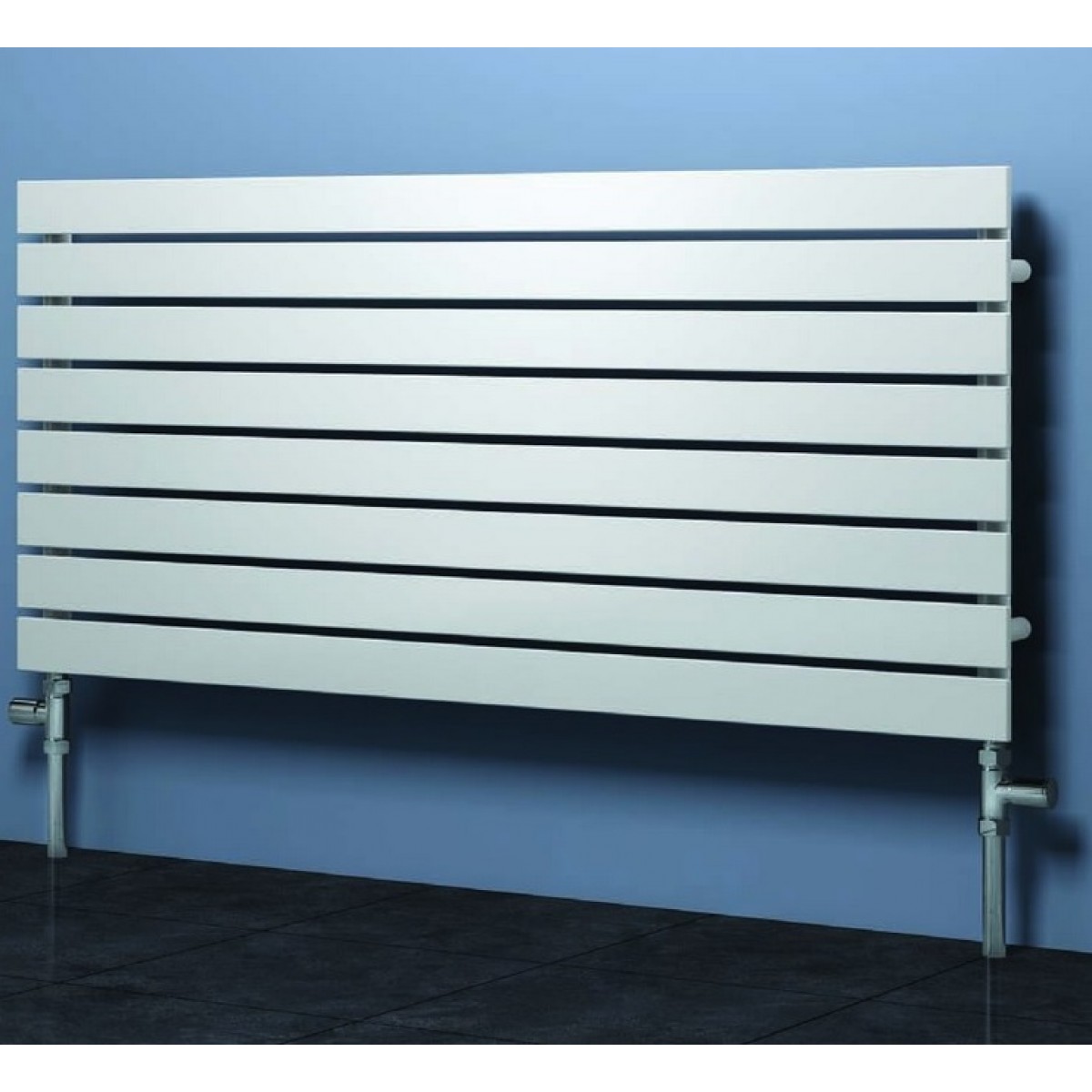 Reina Rione Single Horizontal Column Radiator 544mm x 400mm