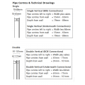 Beaufort Vertical Single Column Radiator 1820mm x 312mm Beaufort Vertical Single Column Radiator 1820mm x 312mm