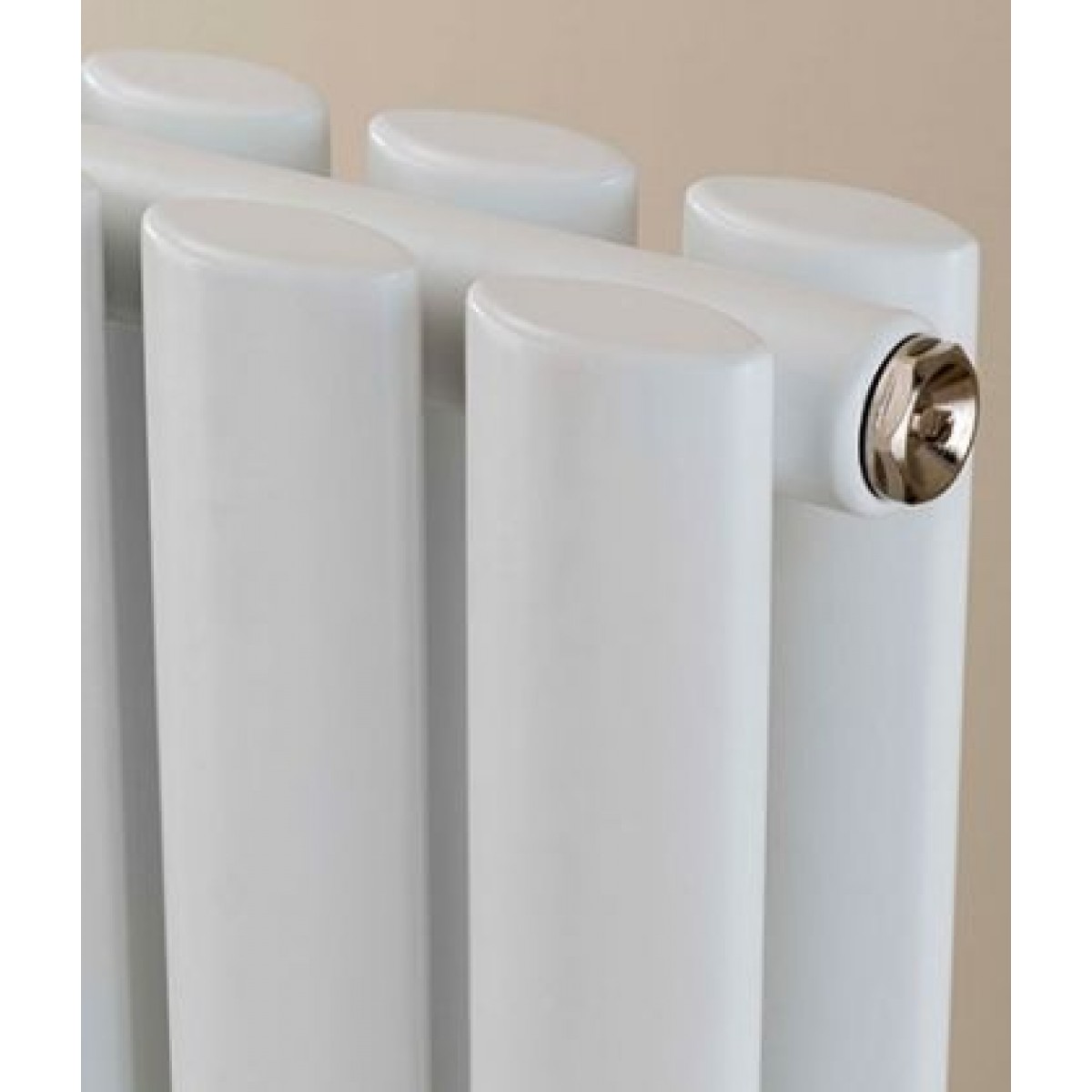TRC Ellipsis Double Horizontal Column Radiator 600mm x 650mm 