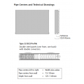 Faraday Double Flat Panel Type 22 (K2) 300 x 800