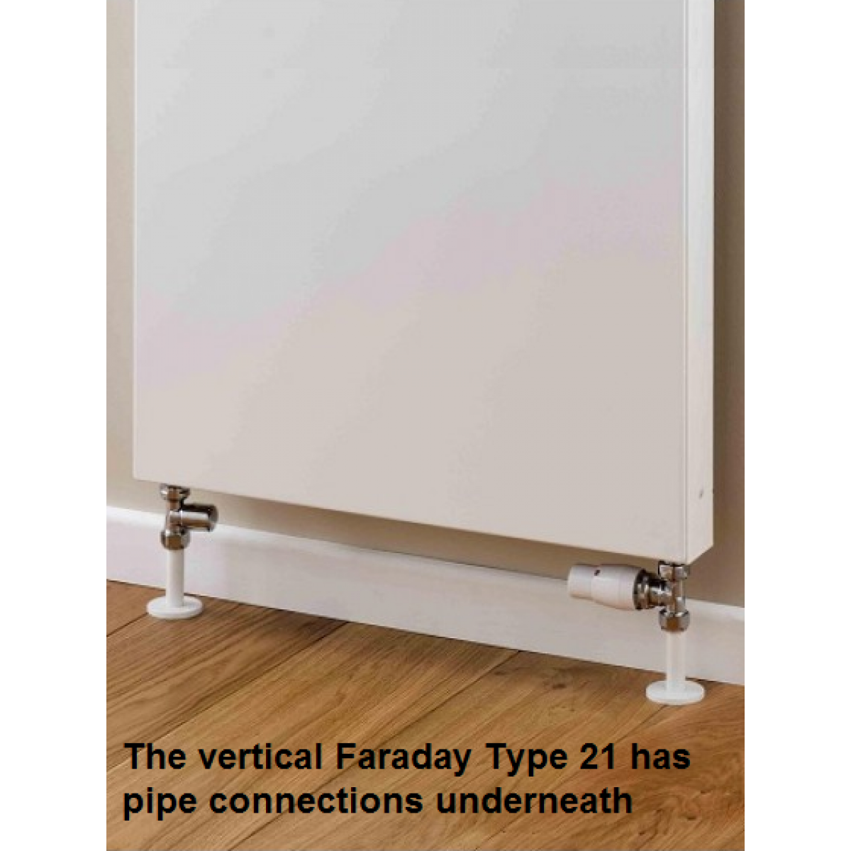 Faraday Type 21 (P+) Vertical Flat Panel Convector - 1800H x 600mm