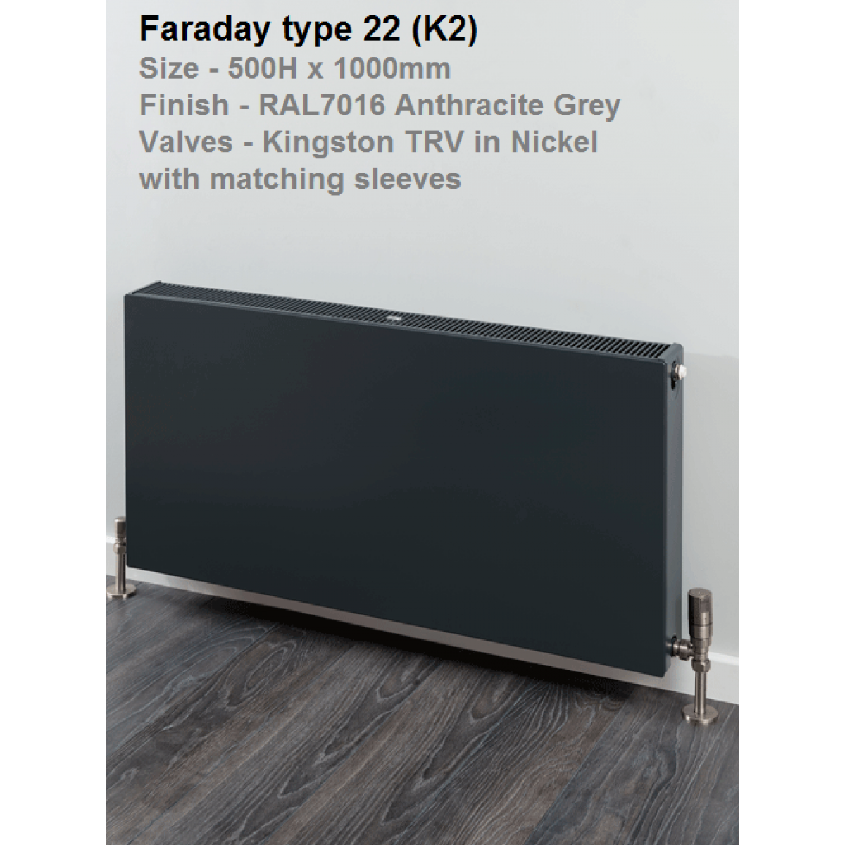 Faraday Double Flat Panel Type 22 (K2) 300 x 800