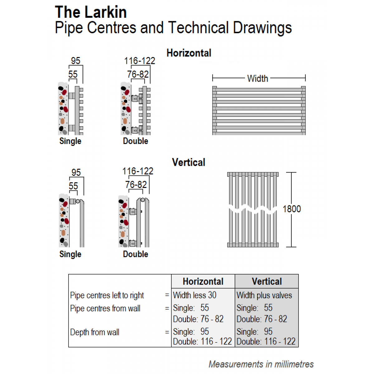 Larkin 600 x 1200, 30 Elements - Double