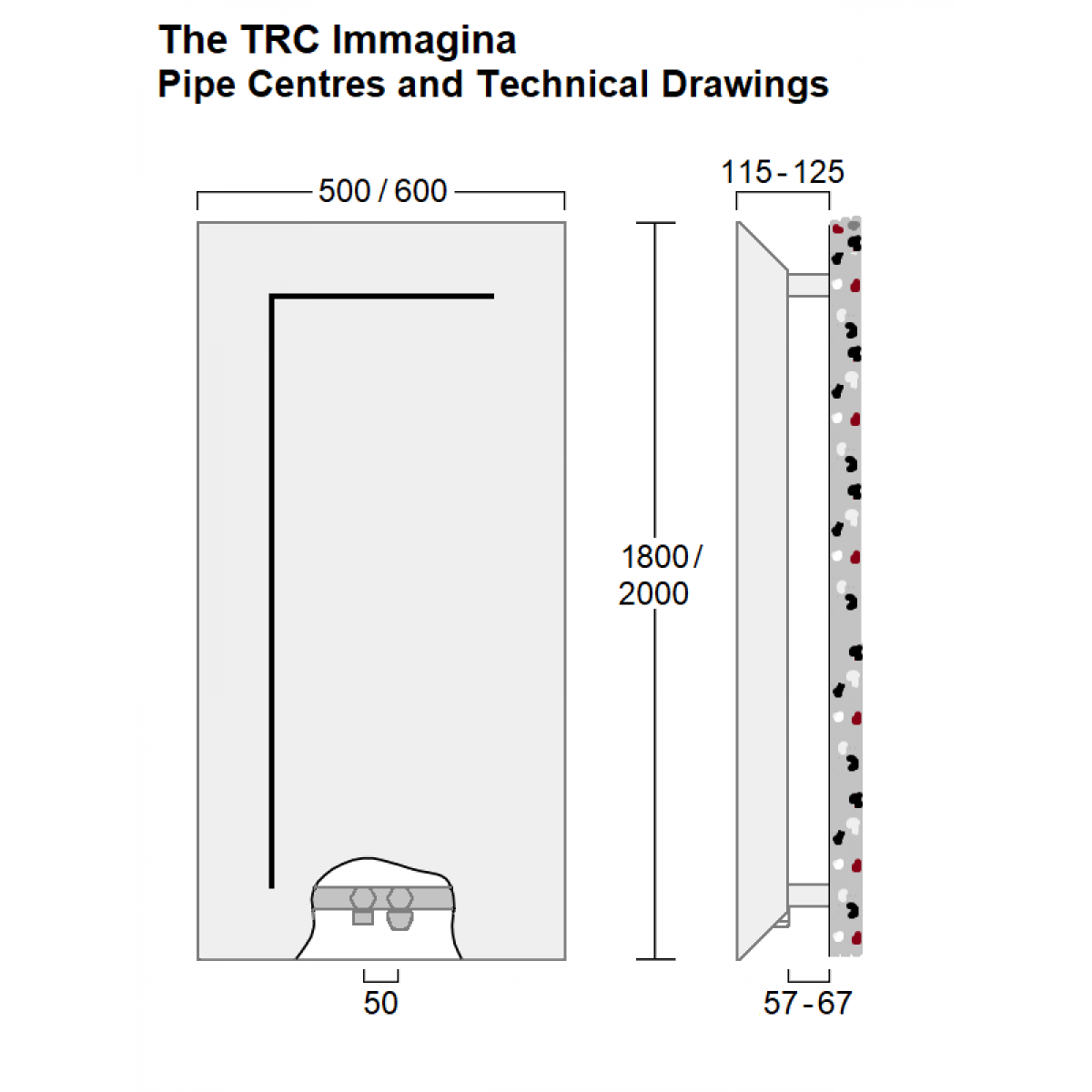 Immagina Designer Radiator 1800 x 500