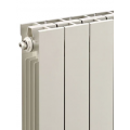 The Alprimo: Our Own Brand Flat-top Aluminium Radiator, 590H x 340mm (4 Sections) 