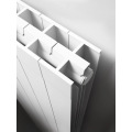 The Alprimo: Our Own Brand Flat-top Aluminium Radiator, 590H x 340mm (4 Sections) 