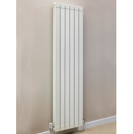 The Alprimo: Our Own Brand Flat-top Aluminium Radiator, 1846H x 500mm (6 Sections)