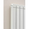 The Alprimo: Our Own Brand Flat-top Aluminium Radiator, 1246H x 260mm (3 Sections)