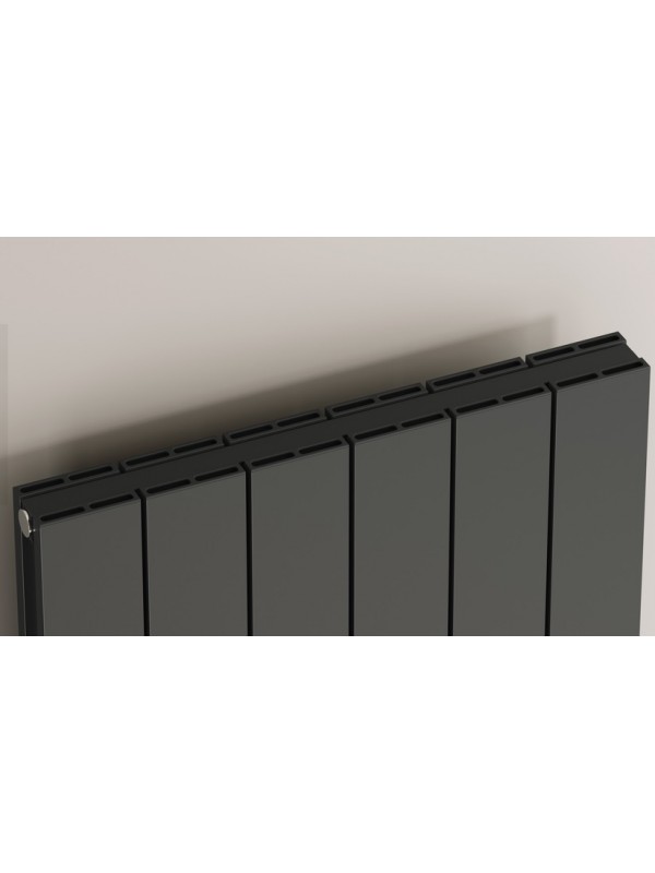 Reina Casina Vertical Aluminium Single Column radiator, 1800H x 565mm