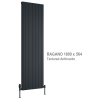 Ragano Vertical Aluminium Radiator 1800 x 564