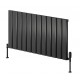 Reina Vicari Horizontal Aluminium Single Column radiator, 600H x 400mm