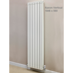 Saxon Vertical Aluminium Radiator - 1446 x 260mm