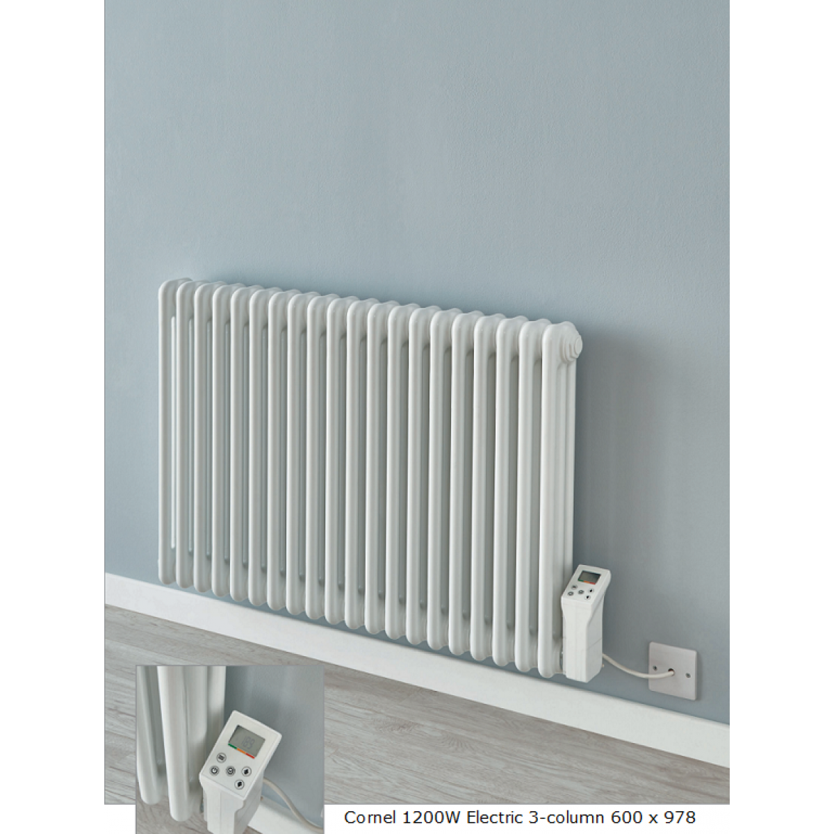 Cornel Electric 1200W, 600 x 978, 20 Sections