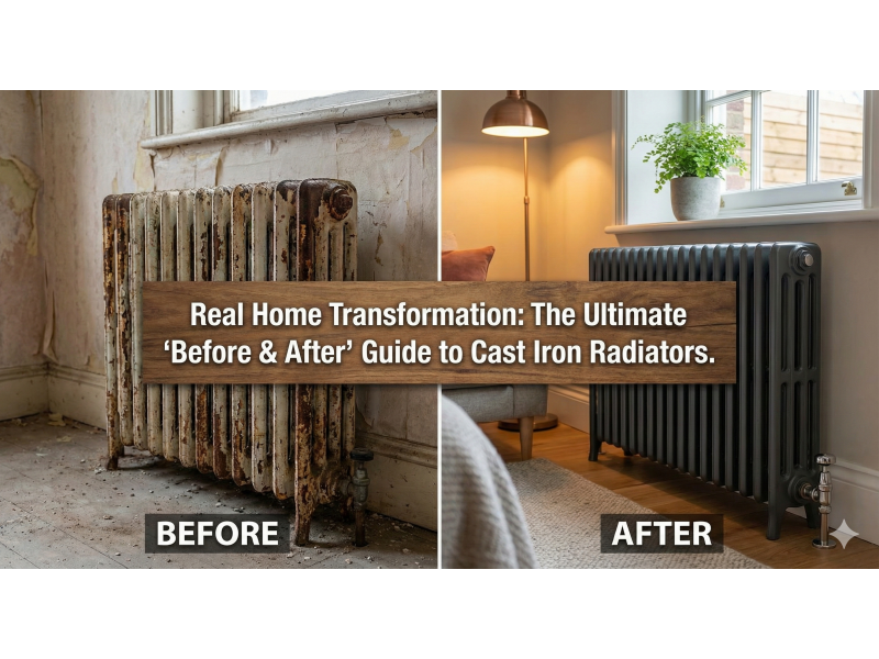 Real Home Transformation: The Ultimate "Before & After" Guide to Cast Iron Radiators