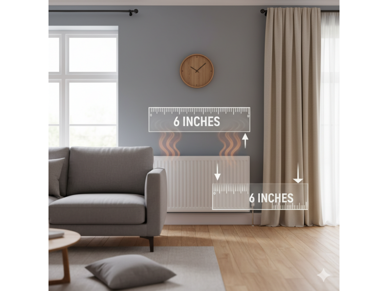 The 6-Inch Rule: Stop Wasting Energy by Fixing Your Radiator-Furniture Arrangement