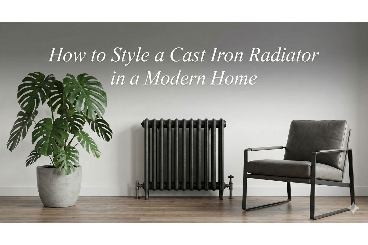 How to Style a Cast Iron Radiator in a Modern Home