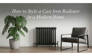 How to Style a Cast Iron Radiator in a Modern Home