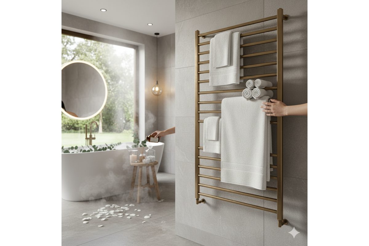 The Home Spa Upgrade: How the Right Towel Rail Transforms Your Bathroom Experience
