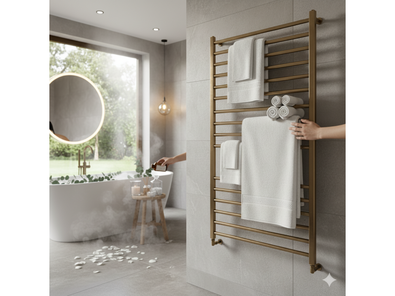 The Home Spa Upgrade: How the Right Towel Rail Transforms Your Bathroom Experience