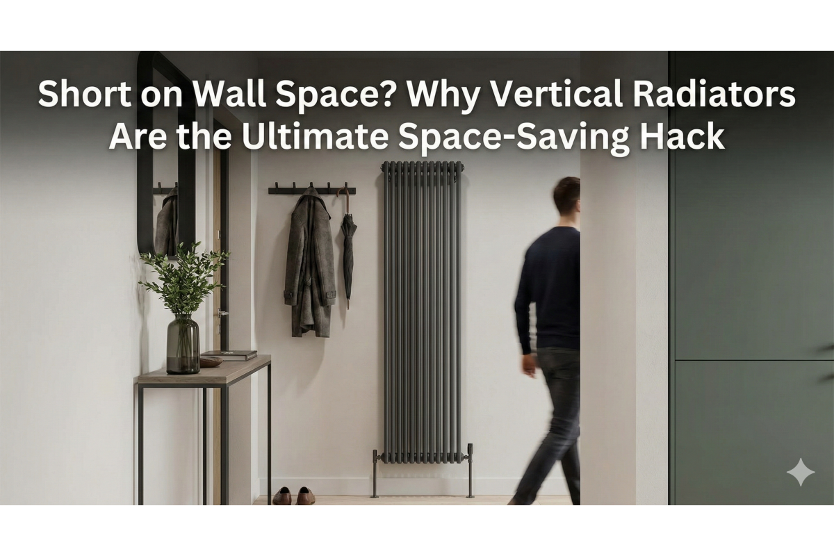 Short on Wall Space? Why Vertical Radiators Are the Ultimate Space-Saving Hack