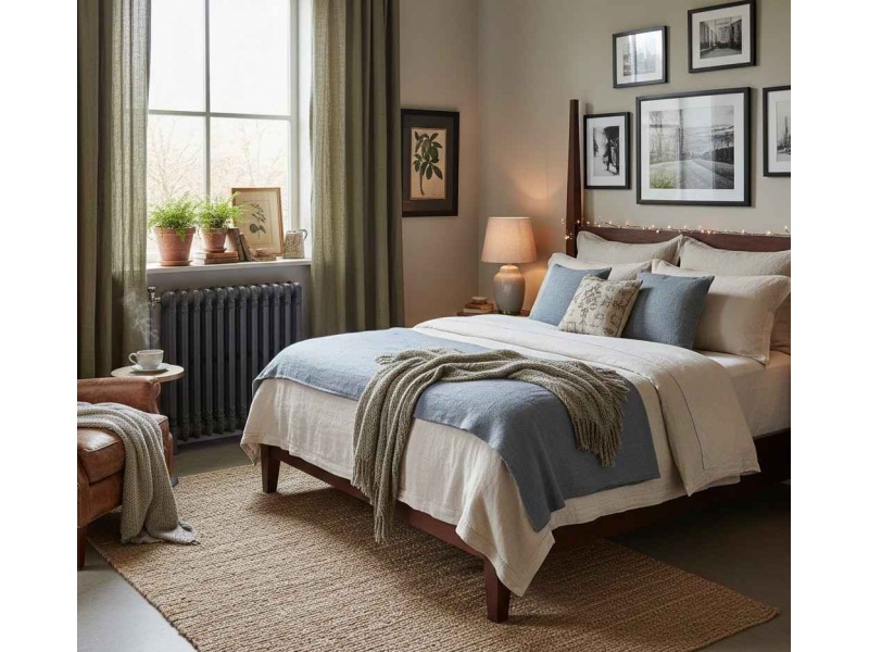 How can you style your Bedroom with Cast Iron Radiator