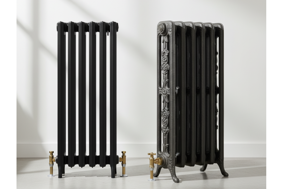 Aluminium vs. Cast Iron Radiators: Which Material is Best for Efficiency and Style?