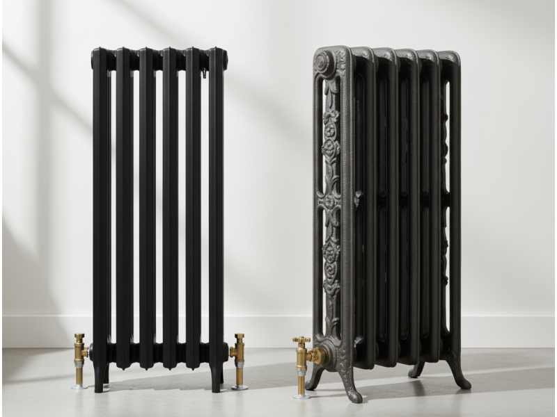 Aluminium vs. Cast Iron Radiators: Which Material is Best for Efficiency and Style?