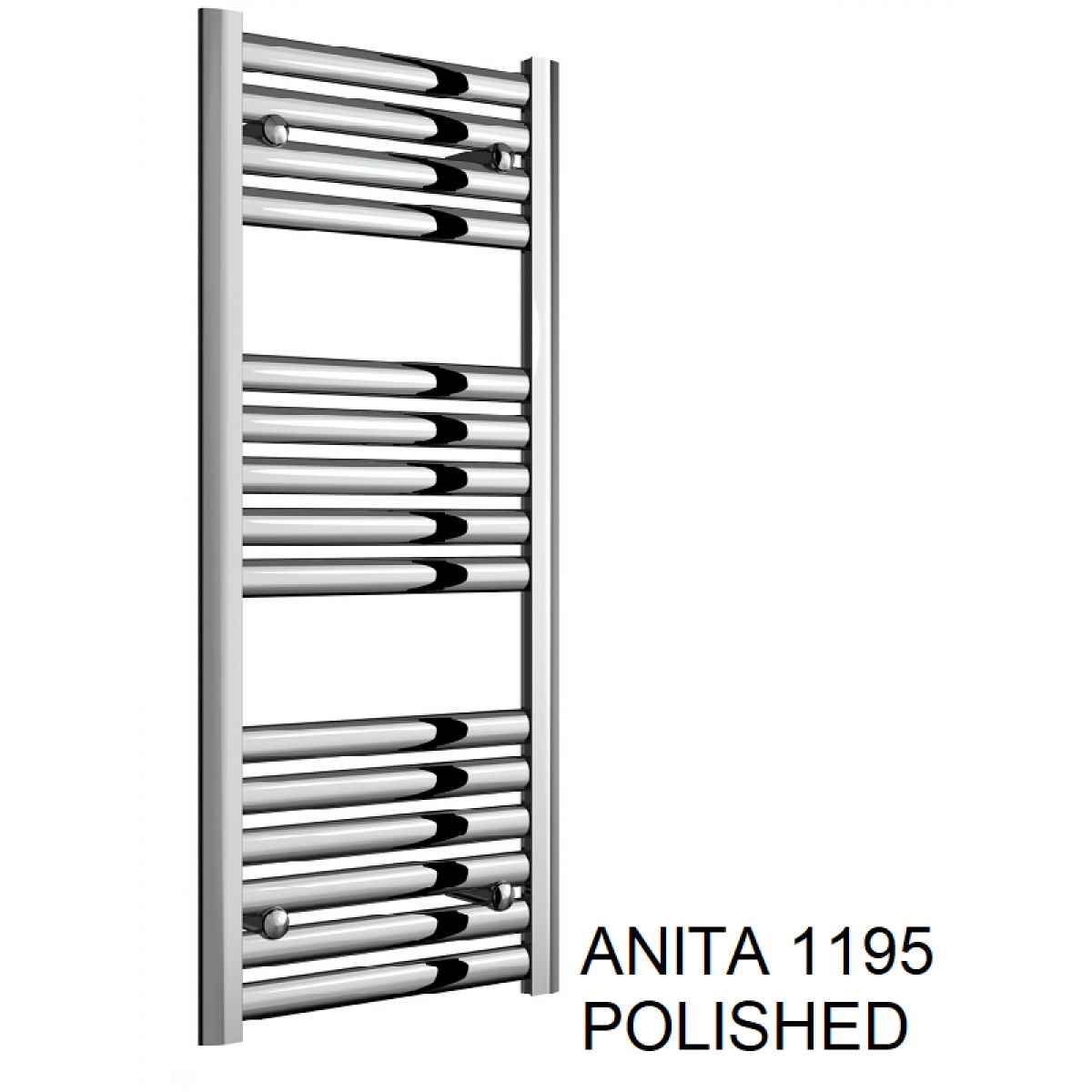Anita Aluminium towel Rail 1195 x 530
