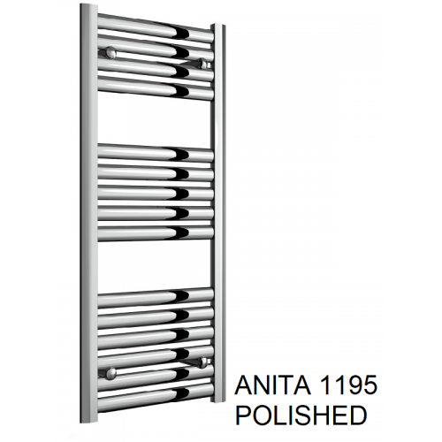 Anita Aluminium towel Rail 1195 x 530 - Towel Rails