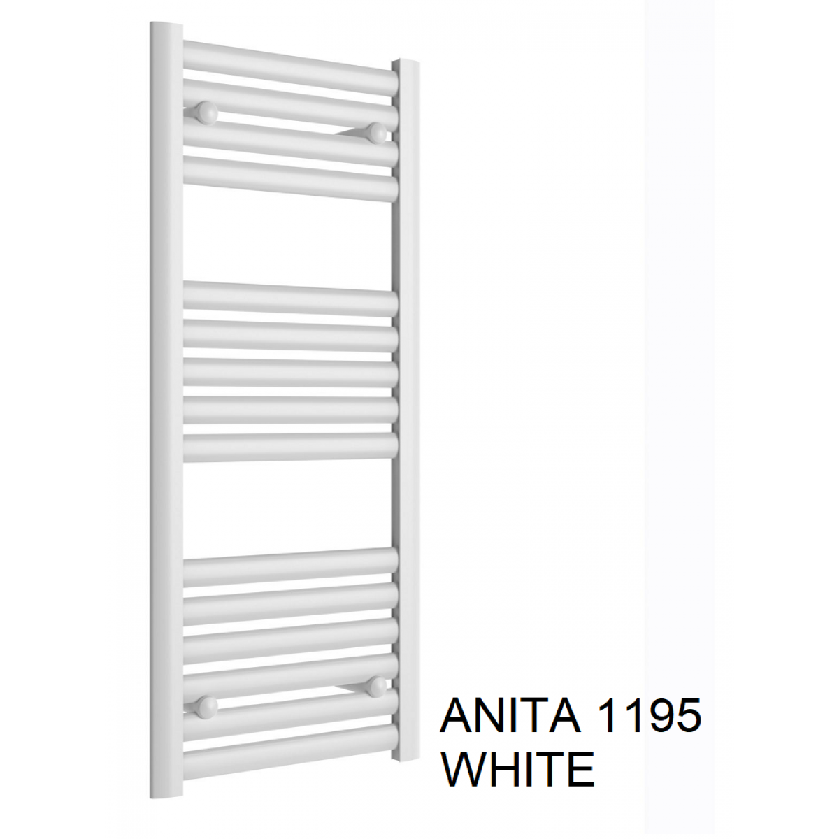 Anita Aluminium towel Rail 1195 x 530