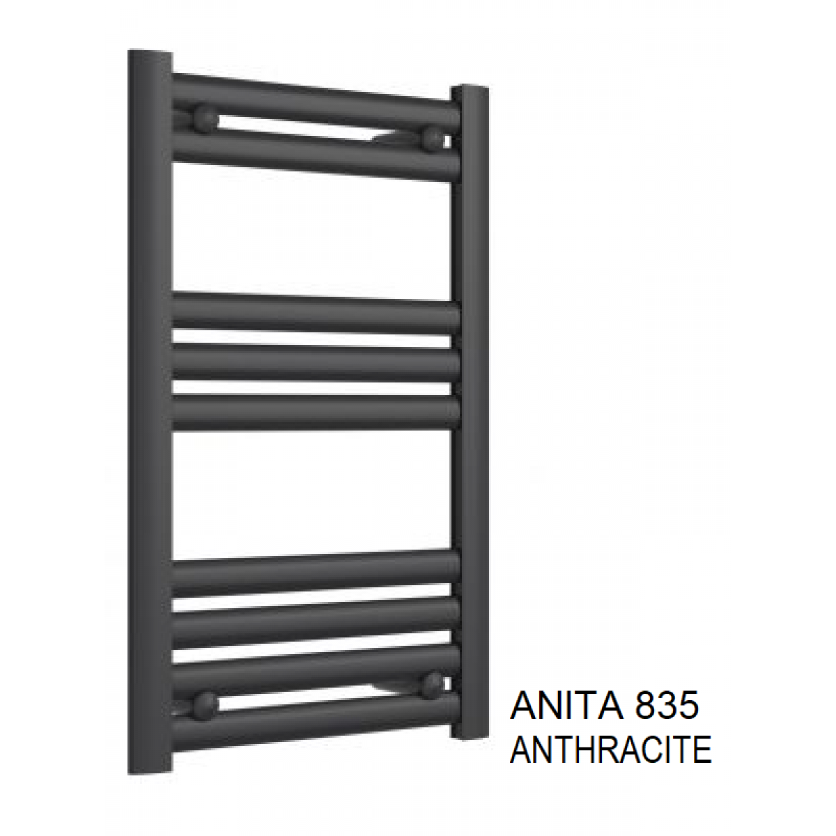 Anita Aluminium towel Rail 835 x 530