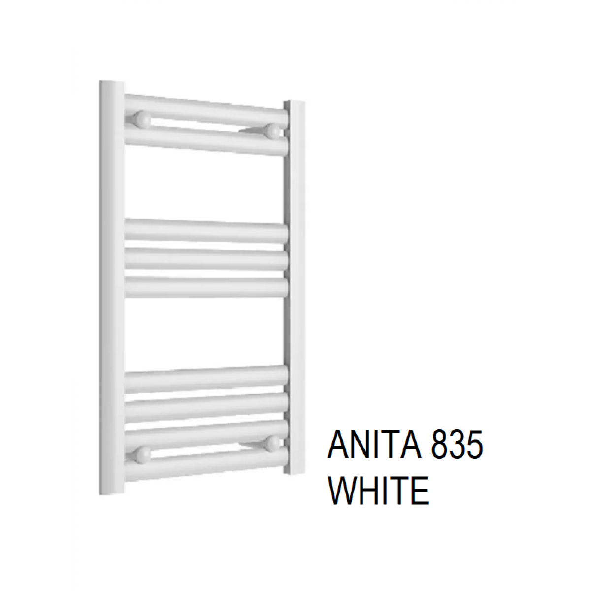 Anita Aluminium towel Rail 835 x 530