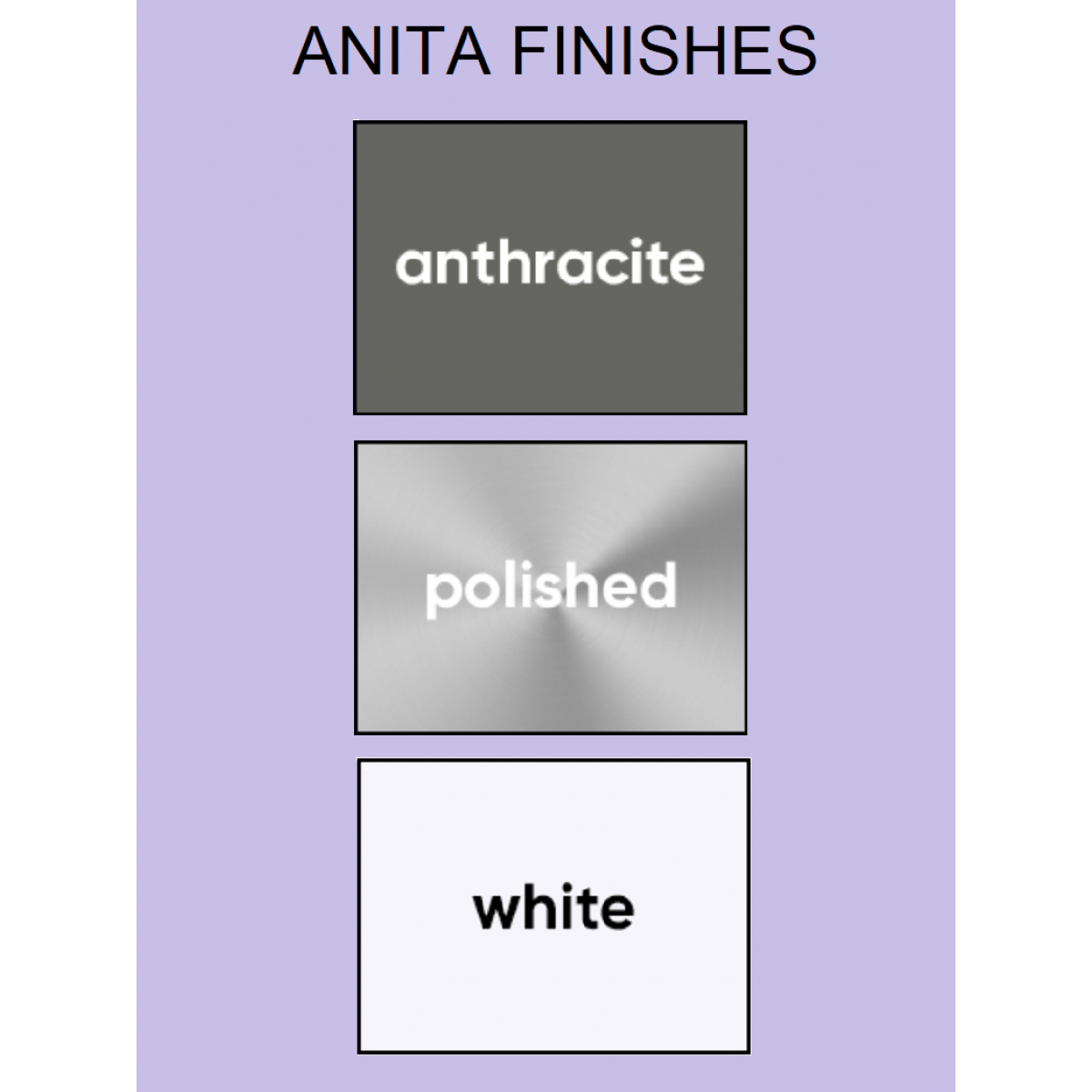 Anita Aluminium towel Rail 835 x 530
